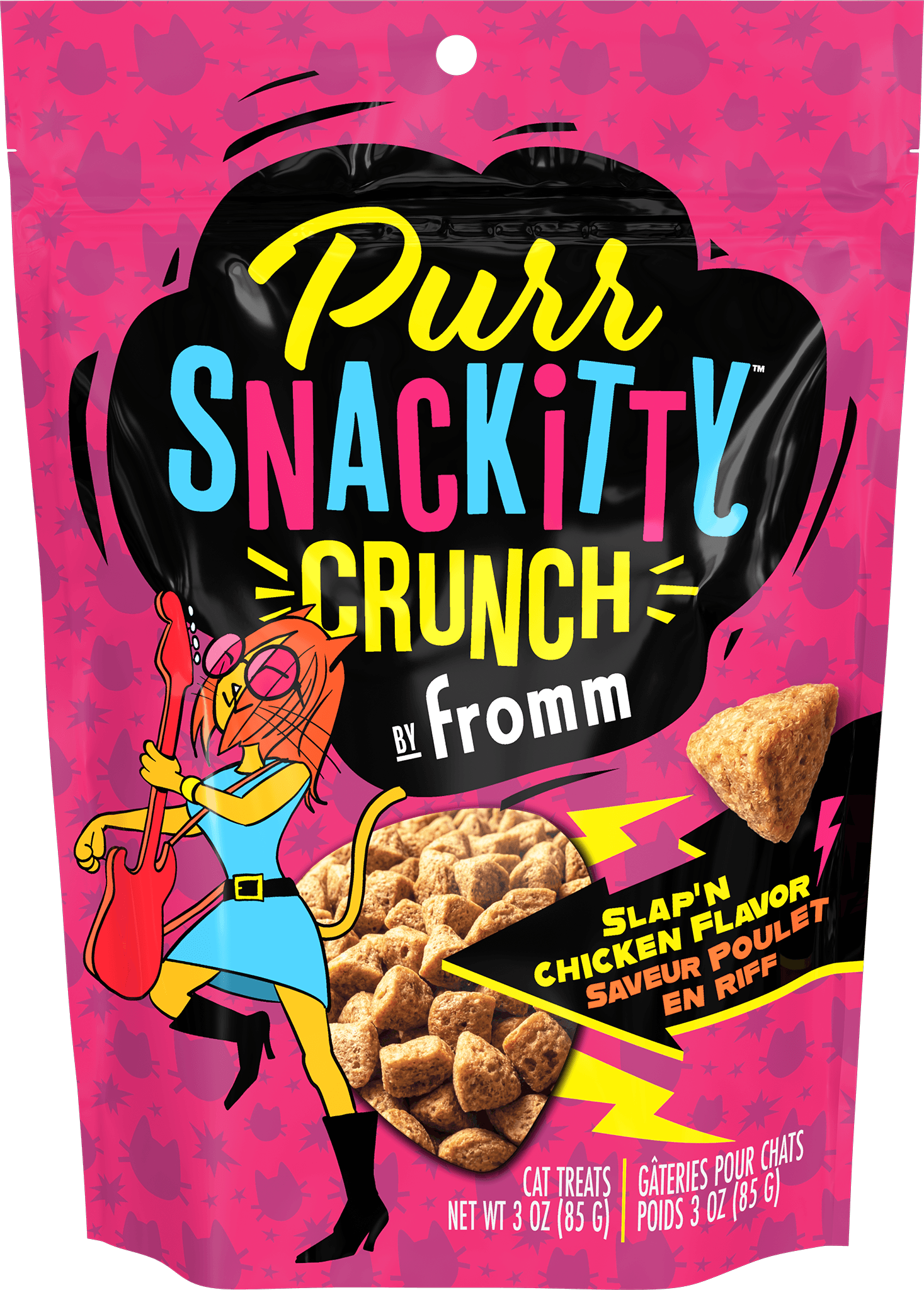 Fromm PurrSnackitty Crunch Slap'N Chicken Cat Treats 3oz