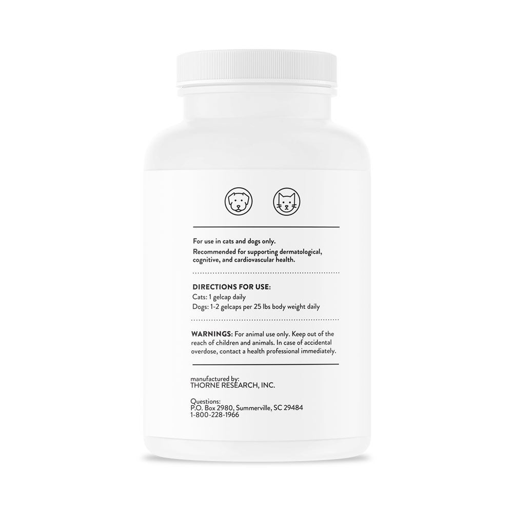 ThorneVet Super EPAVET Gelcaps