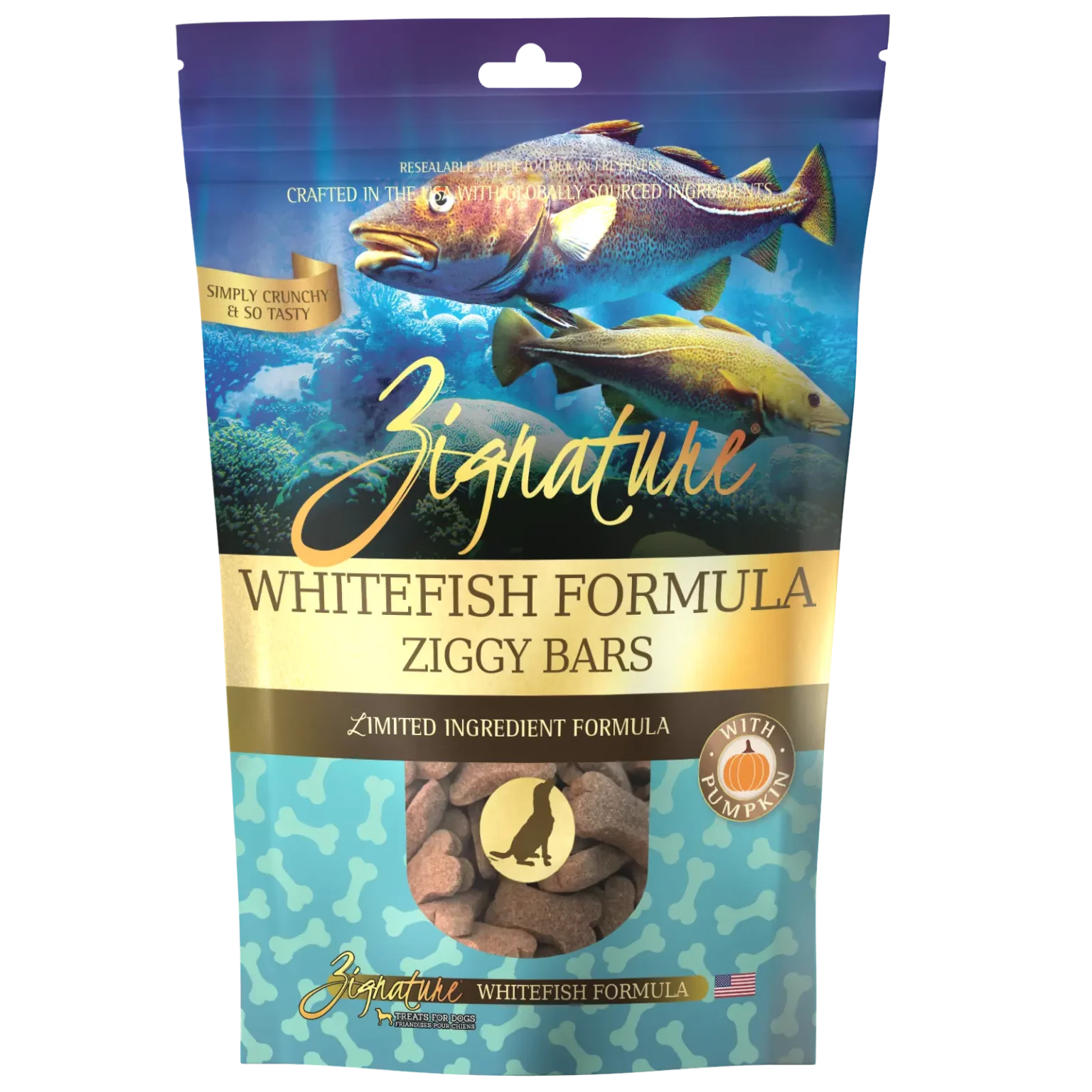 Zignature Ziggy Bars Whitefish 12oz