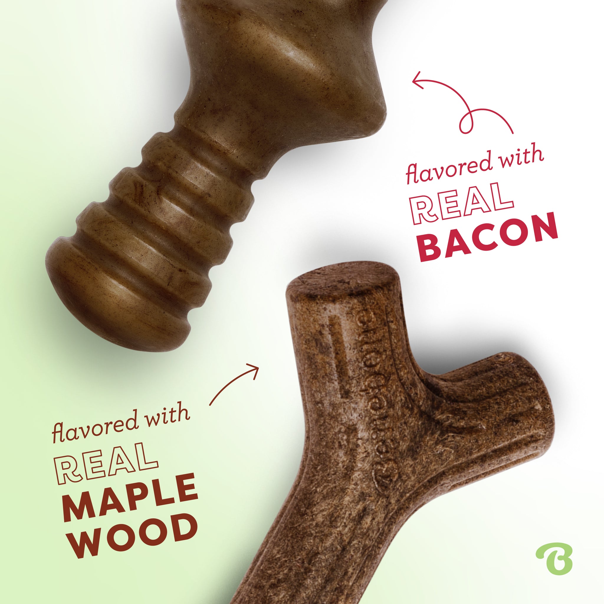 Benebone Zaggler & Maplestick Tiny 2 Pack