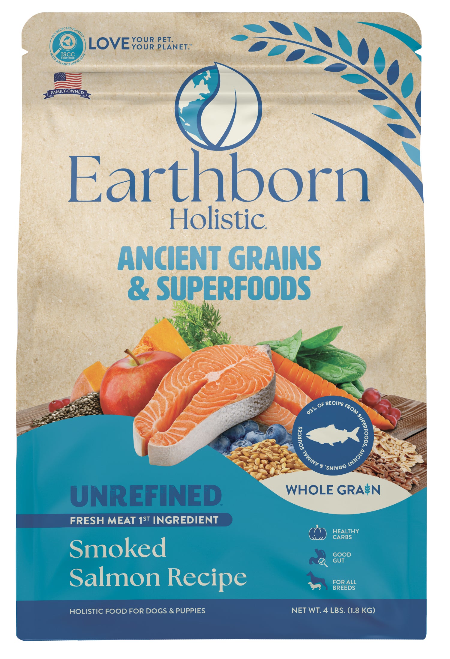 Earthborn Unrefined Smoked Salmon