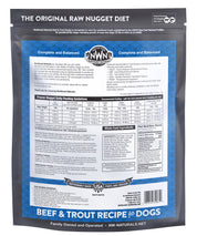 Northwest Naturals Raw Beef & Trout Nuggets 6lb