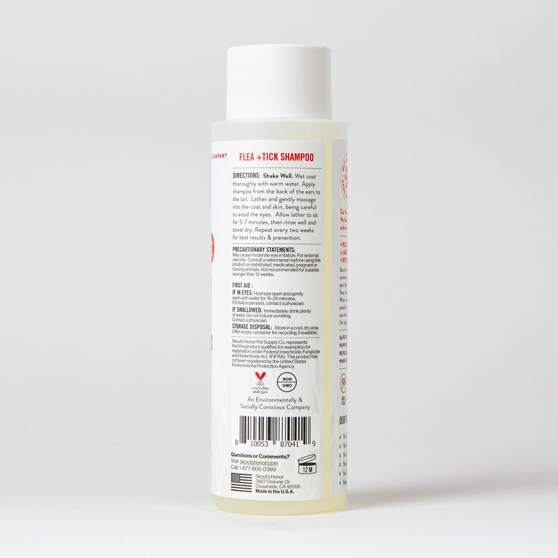 Skout's Honor Flea & Tick Shampoo 16oz