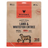 Vital Essentials Freeze Dried Soft NIBS Lamb & Whitefish 14oz