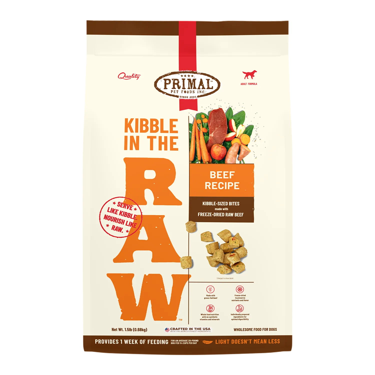 Primal Kibble In The Raw Beef Recipe