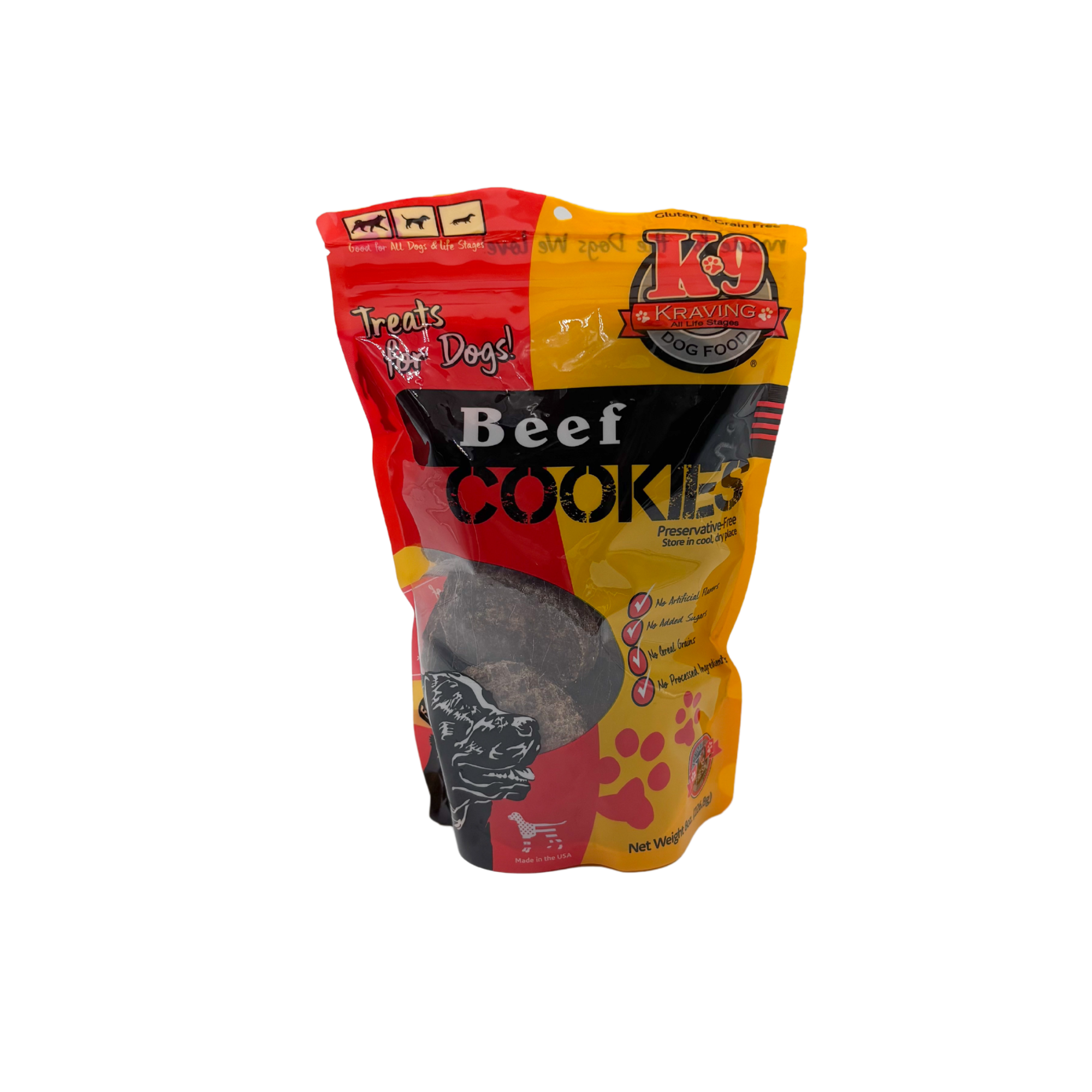 K9 Kravings Beef Cookies 8oz