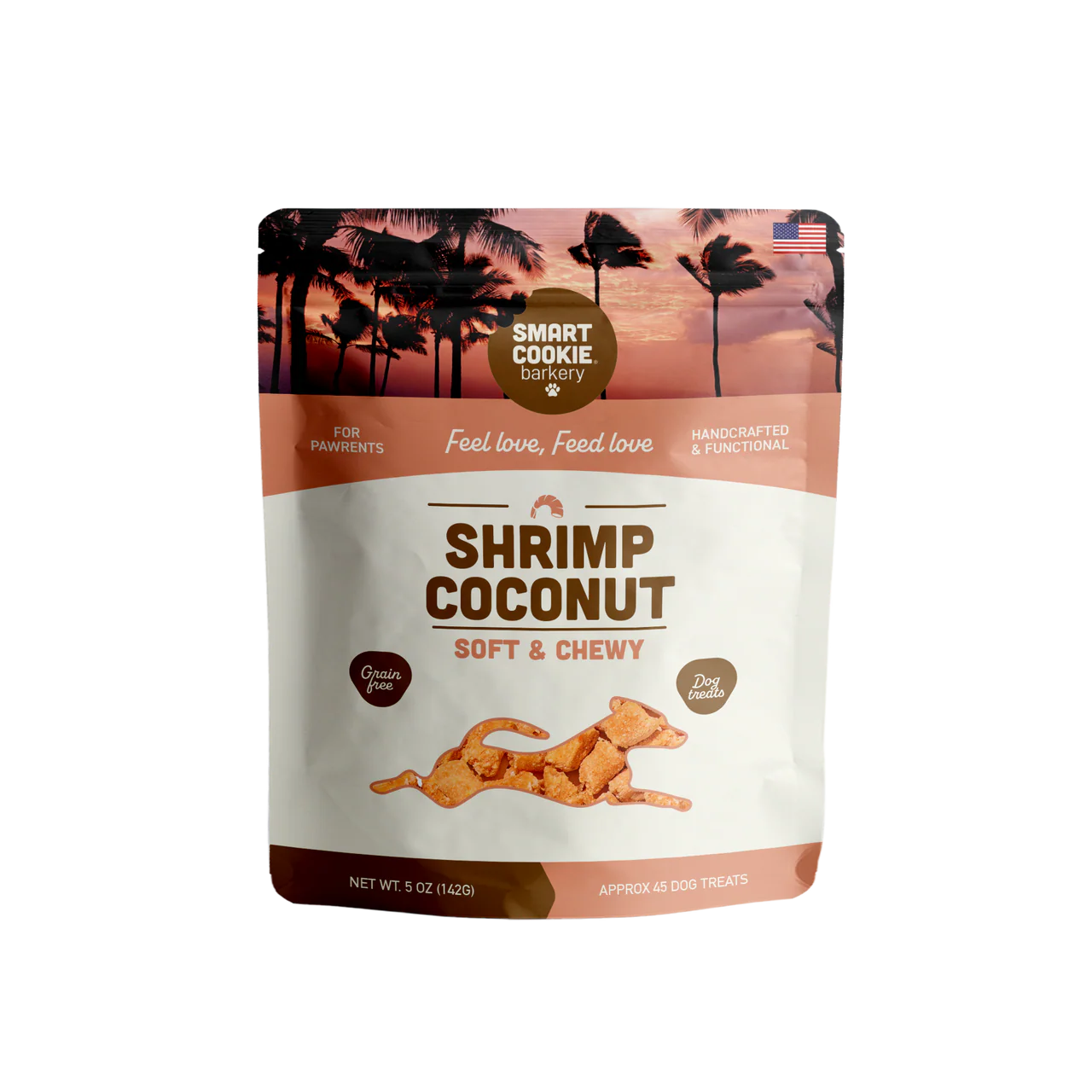 Smart Cookie Soft & Chewy Shrimp & Coconut 5oz