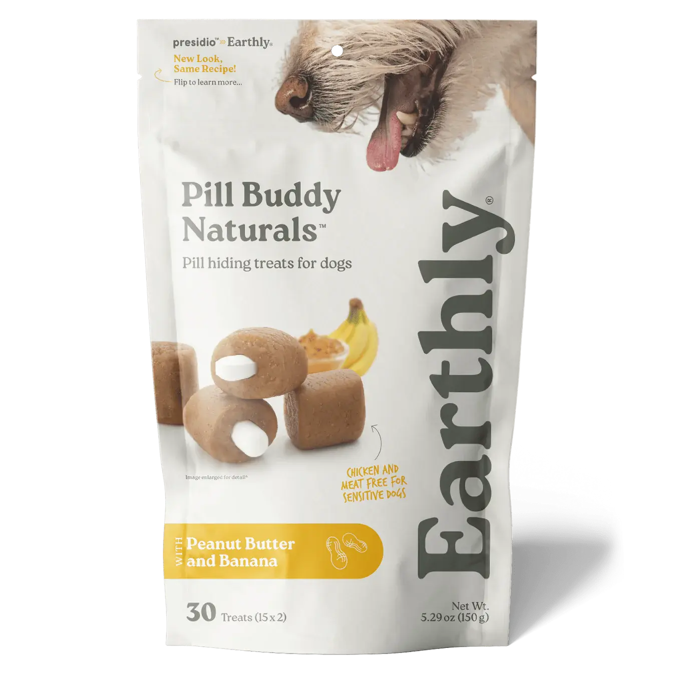 Pill Buddy Naturals Pill Pockets Peanut Butter & Banana 30ct
