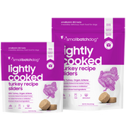 SmallBatch Frozen Lightly Cooked Dog Food Turkey