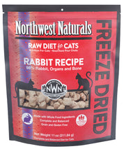 Northwest Naturals Freeze Dried Cat Food Rabbit