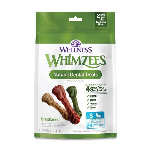 Whimzees Dental Treat Brushzees