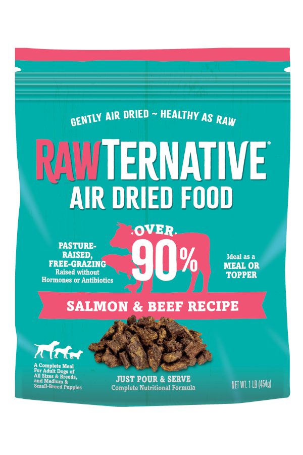 Rawternative Air Dired Salmon & Beef Recipe