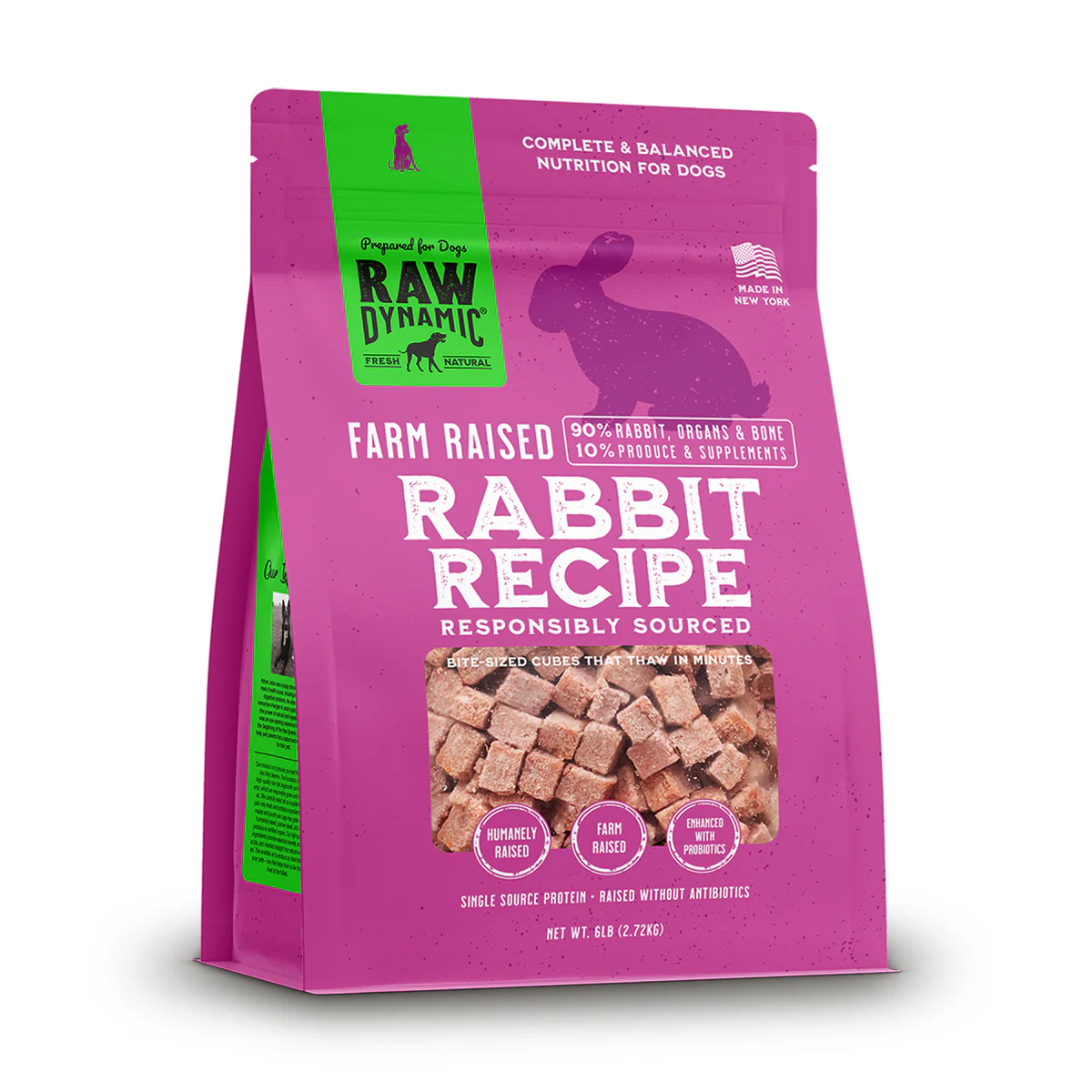 Raw Dynamic Frozen Raw Rabbit