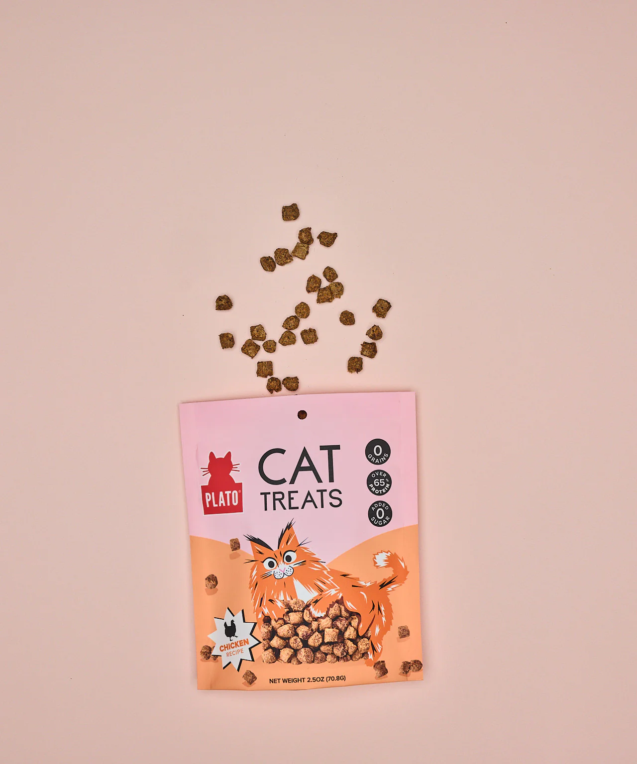 Plato Chicken Cat Treats 2.5oz