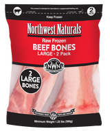 Northwest Naturals Raw Beef Bone 6-8 Inch 2 Pack