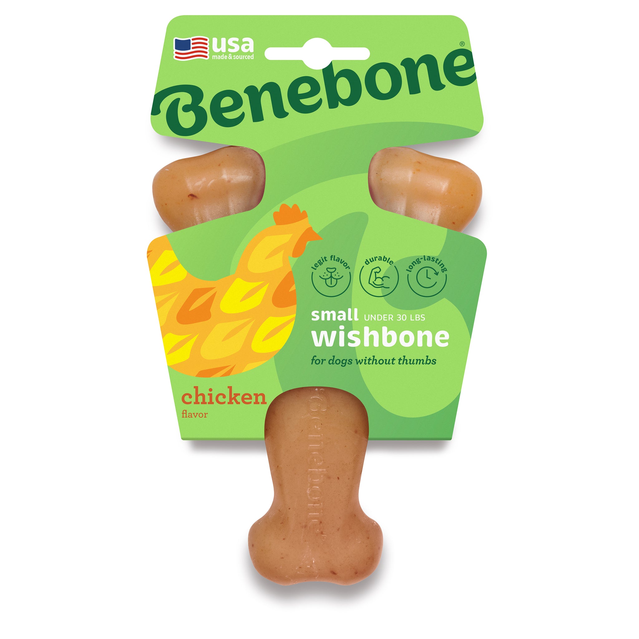 Benebone Dog Chew Wishbone Chicken