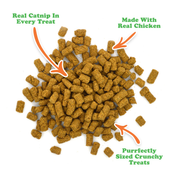 Meowijuana Crunchie Munchie Chicken Catnip Treats 3oz