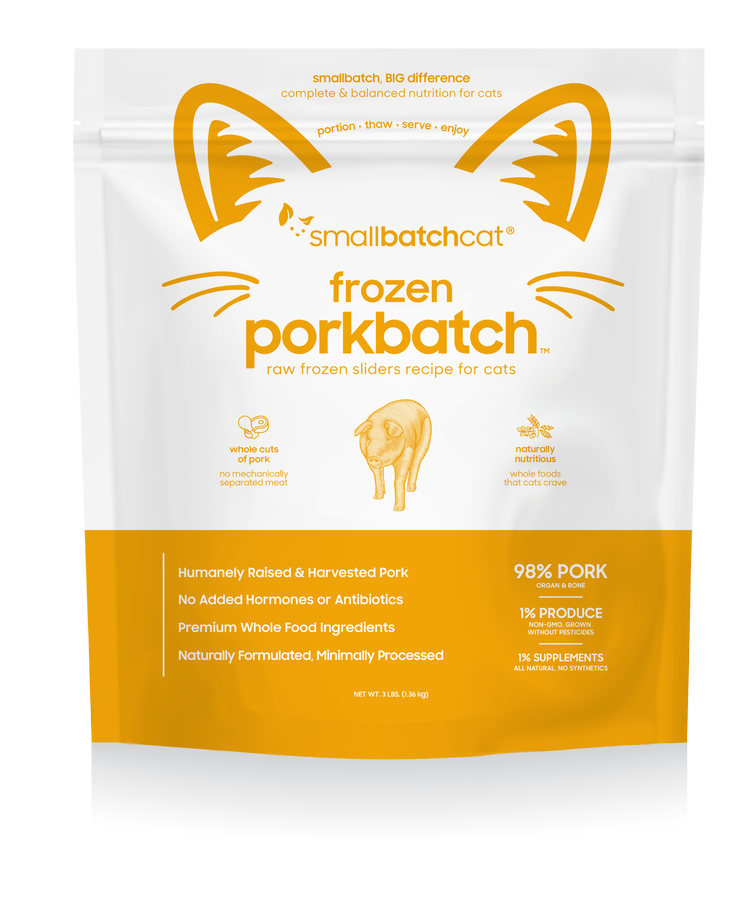 SmallBatch Raw Cat Pork Sliders 3lb
