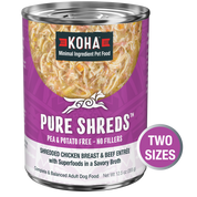 Koha Canned Dog Food Pure Shreds Chicken & Beef 12.5oz