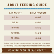 Primal Raw Cat Food Rabbit Formula 3lb
