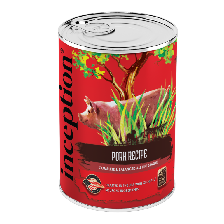 Inception Canned Dog Food Pork 13oz