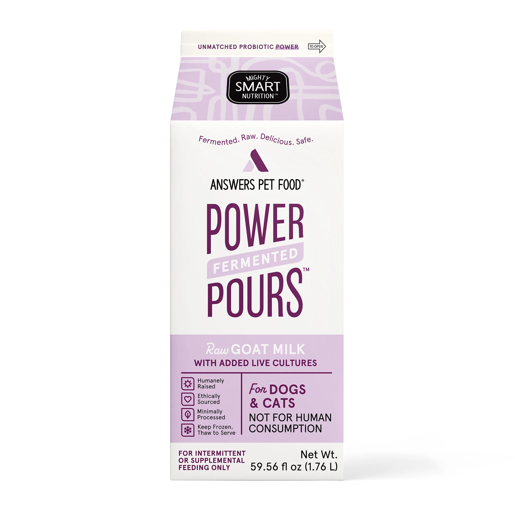 Answers Raw Goat Milk