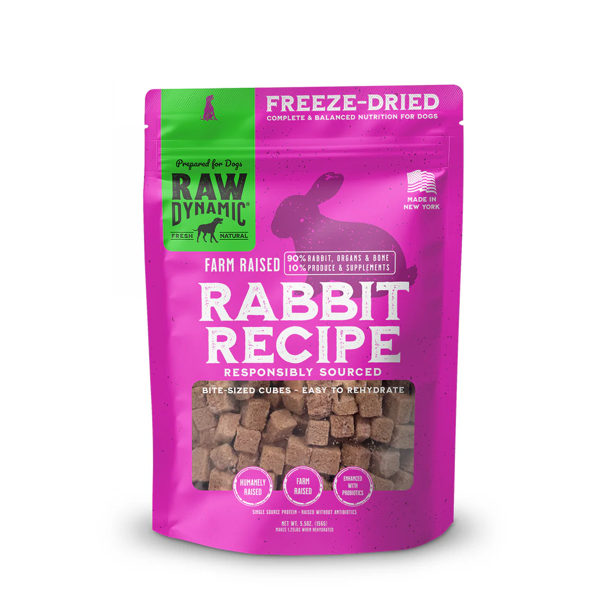 Raw Dynamic Freeze Dried Raw Rabbit