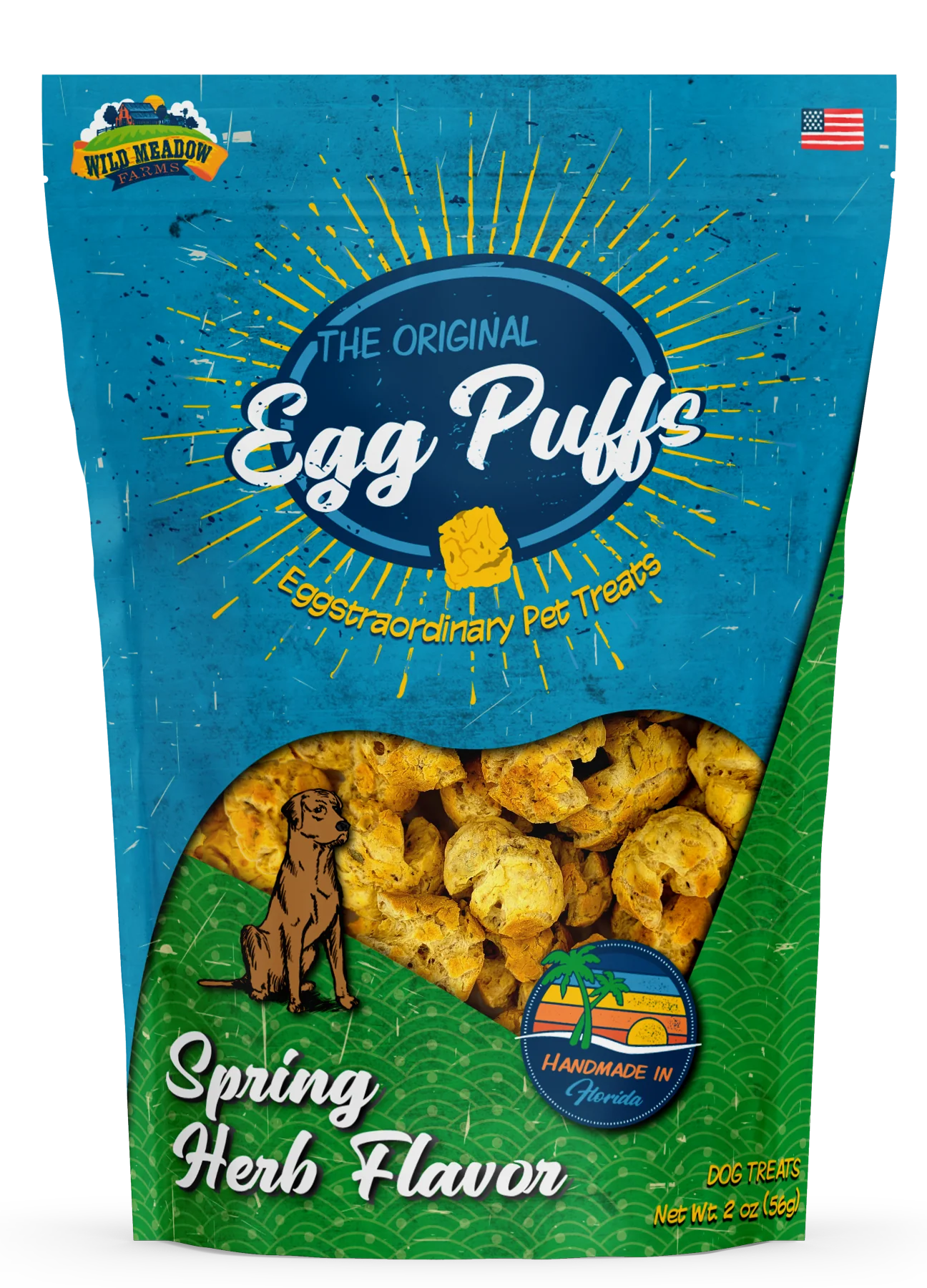 Wild Meadow Farms Egg Puffs Spring Herb 2oz