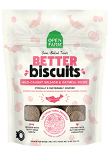 Open Farm Better Biscuits Salmon & Oatmeal Recipe 8oz