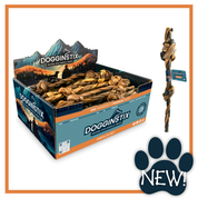 Dogginstix Braided Lamb Collagen Double Knot