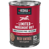 Koha Canned Dog Food Limited Ingredient Beef 13oz