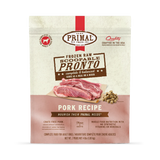 Primal Raw Dog Food Pronto Pork Formula 4lb