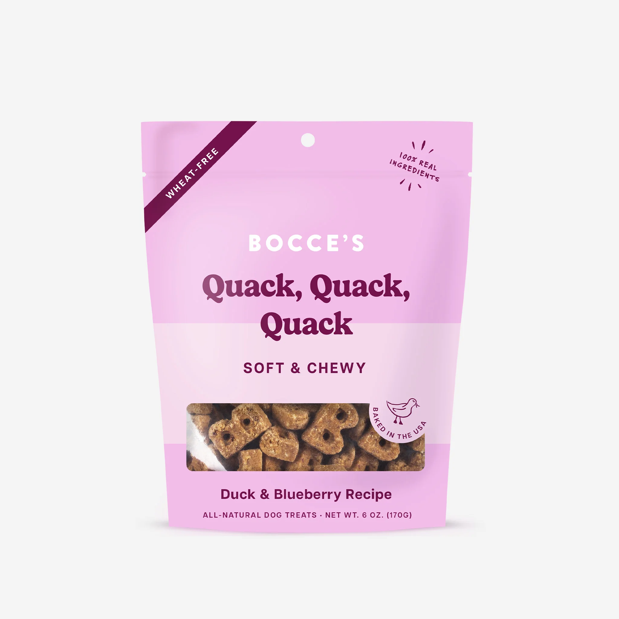 Bocce's Soft & Chewy Quack Quack Quack Recipe 6oz