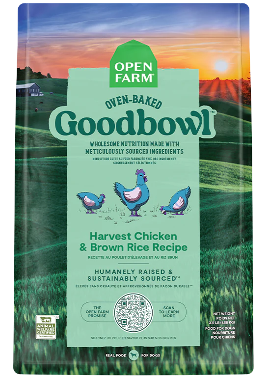 Open Farm Good Bowl Harvest Chicken & Brown Rice Recipe