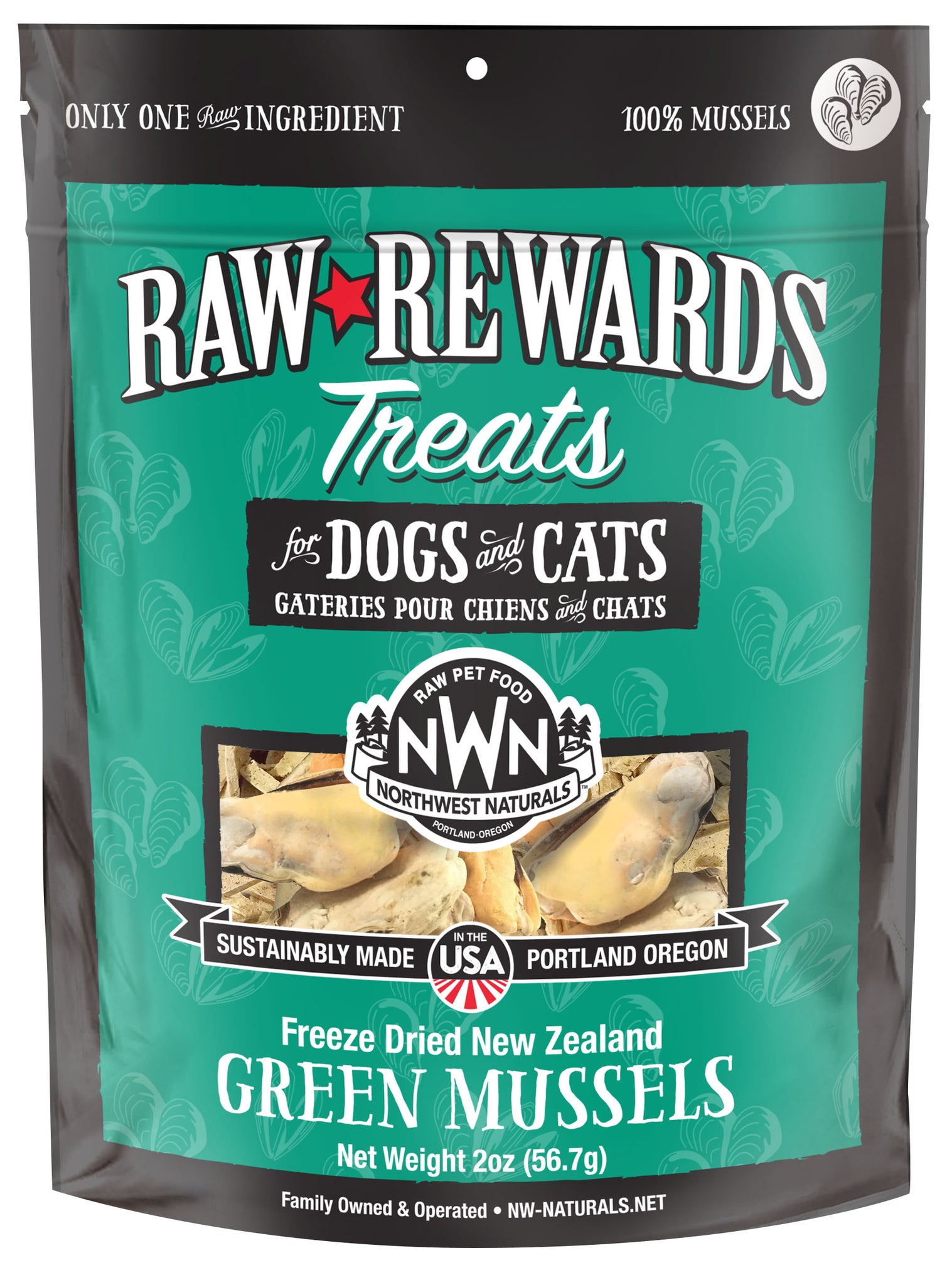 Northwest Naturals Green Lipped Mussels 2oz