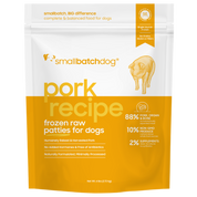 SmallBatch Raw Dog Food Pork Patties