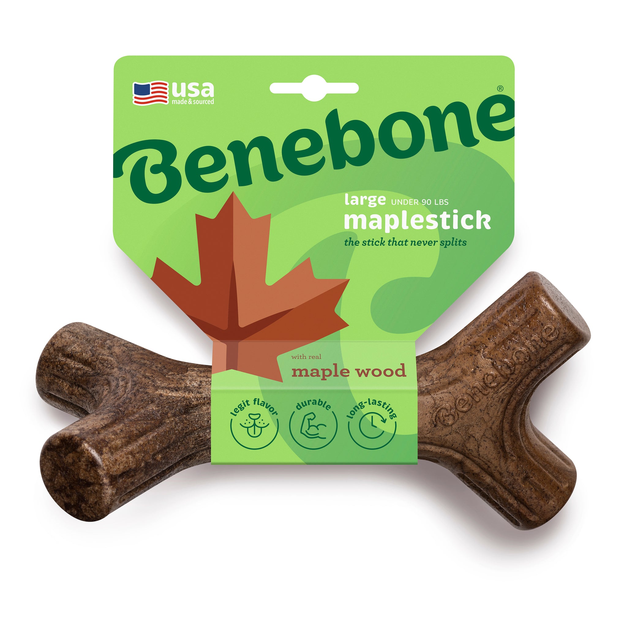 Benebone Dog Chew Stick Maple Wood
