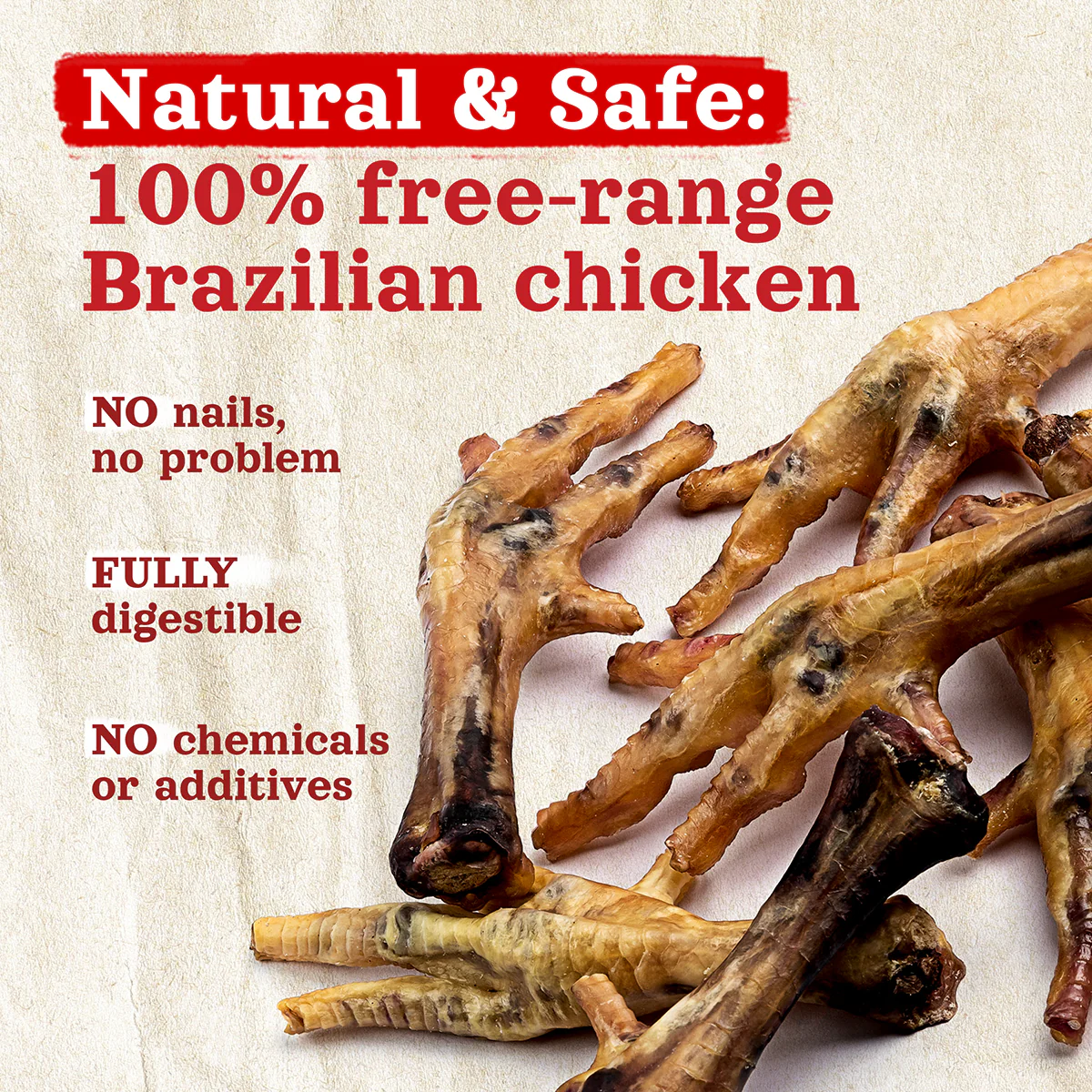 Natural Farm Chicken Feet