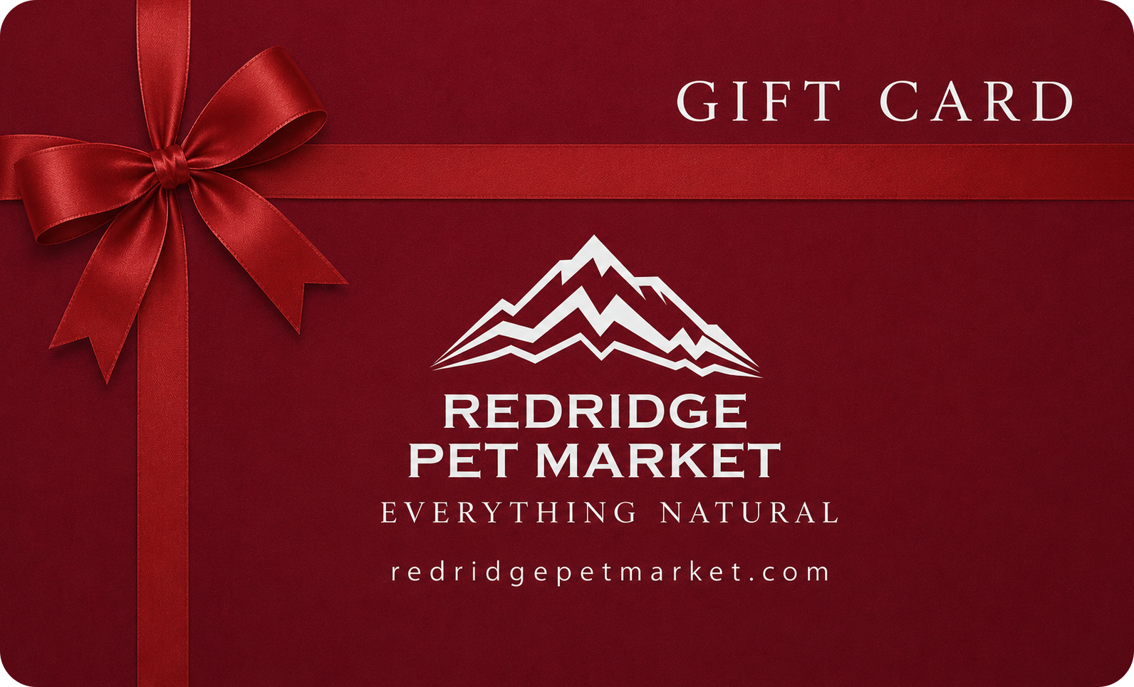RedRidge Pet Market Gift Card
