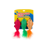 FabCat Foodie Meowish Cat Toys 3 Pack
