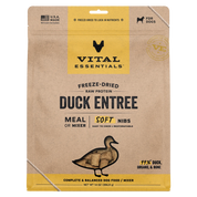 Vital Essentials Freeze Dried Soft NIBS Duck 14oz