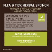 Earth Animal Cat Herbal Flea & Tick Spot-On 3pk