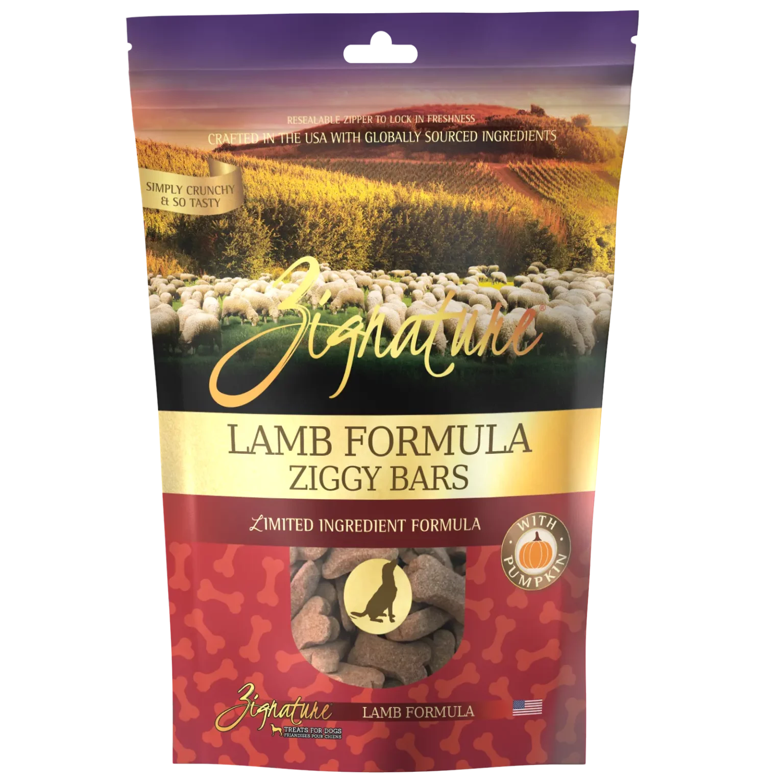 Zignature Ziggy Bars Lamb 12oz