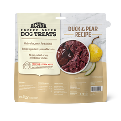 Acana Freeze Dried Treats Duck & Pear 1.25oz