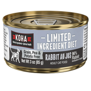 Koha Canned Cat Food Limited Ingredient Diet Rabbit Au Jus