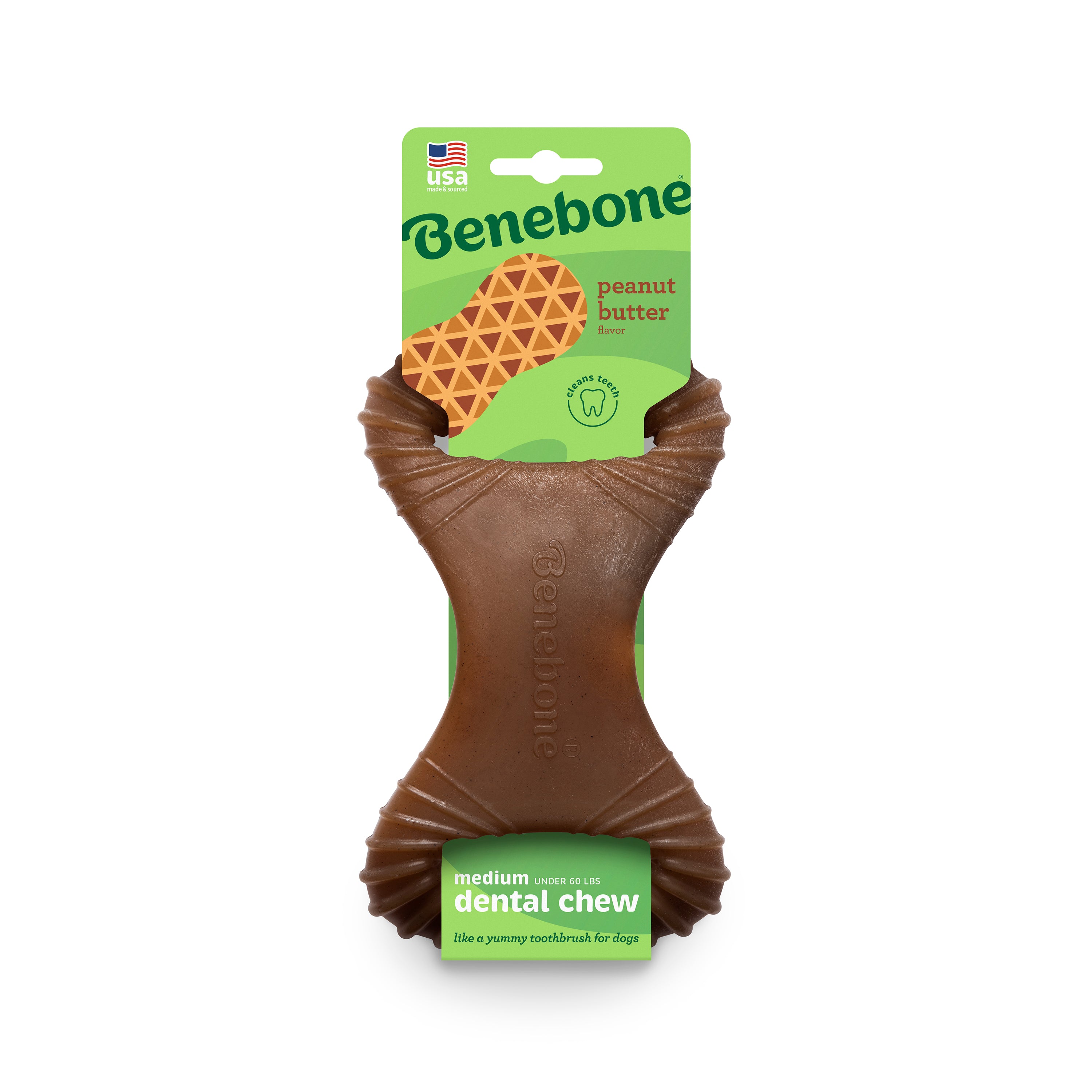 Benebone Dog Chew Dental Peanut Butter