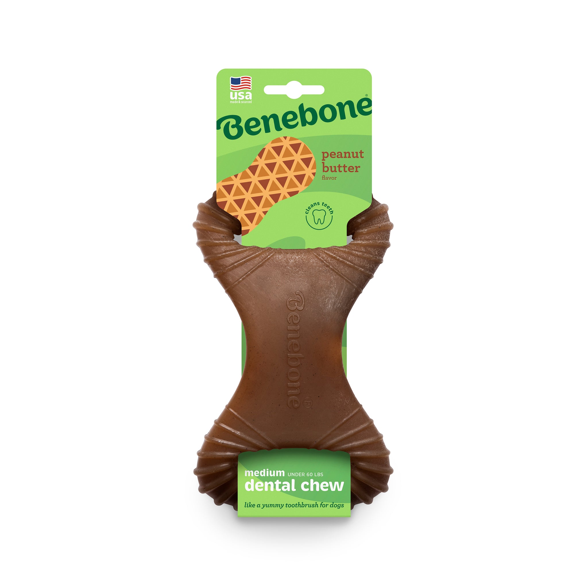 Benebone Dog Chew Dental Peanut Butter