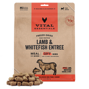 Vital Essentials Freeze Dried Soft NIBS Lamb & Whitefish 14oz
