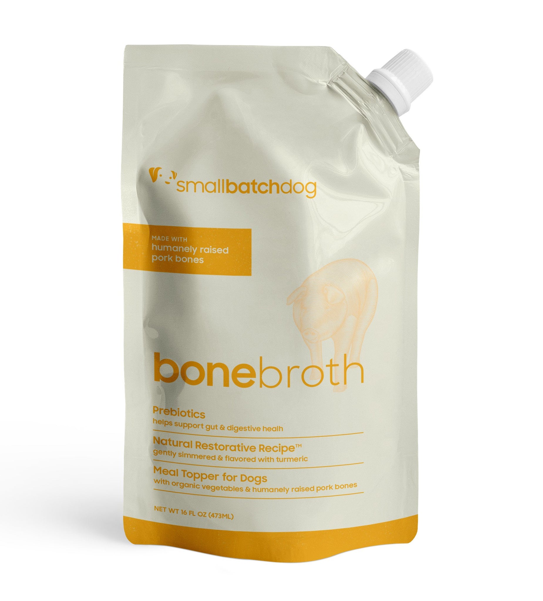 Smallbatch Humanely Raised Pork Bone Broth 16oz