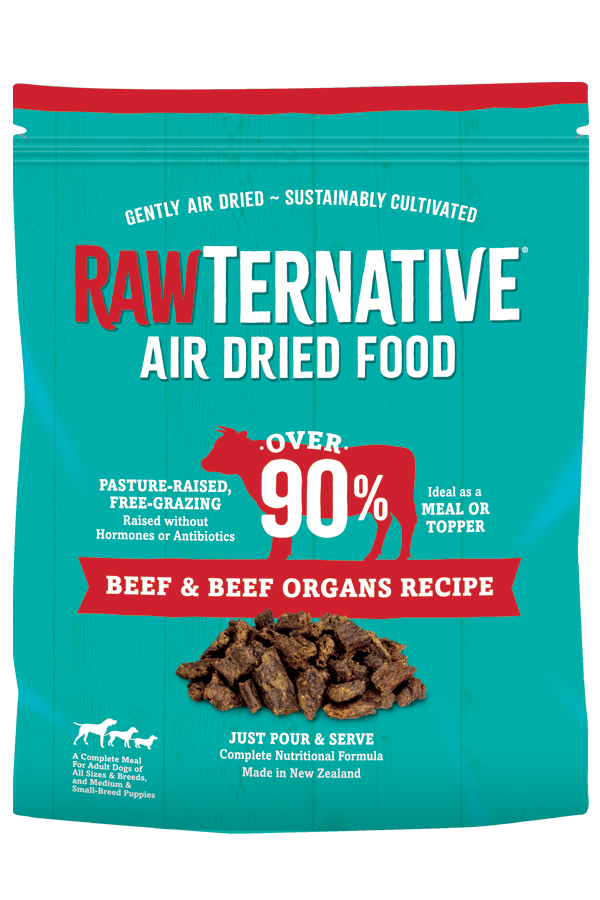 Rawternative Air Dried Beef & Beef Organs Recipe